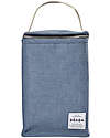 Béaba Insulated Lunch Pouch - Blu - Flexible Material Thermal Containers