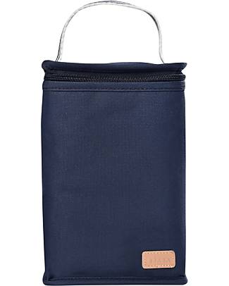 Béaba Insulated Lunch Pouch - Dark Blue - Flexible Material Thermal Containers
