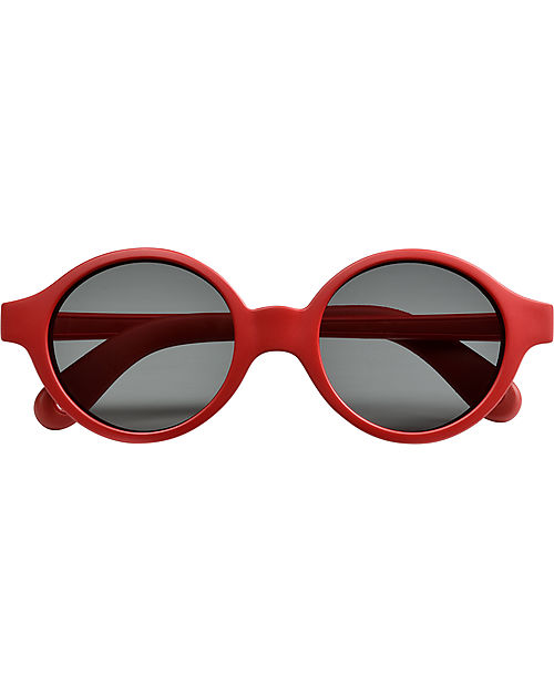 Béaba Joy Sunglasses with Adjustable Strap  9- 24 Months - 100% UV Filtering - Red Sunglasses
