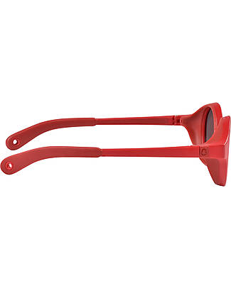 Béaba Joy Sunglasses with Adjustable Strap 9- 24 Months - 100% UV Filtering - Red Sunglasses