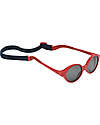 Béaba Joy Sunglasses with Adjustable Strap  9- 24 Months - 100% UV Filtering - Red Sunglasses