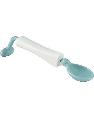 Béaba Learning 360° Spoon - Light Blue - from 8 Months Spoons, Cutlery & Chopsticks