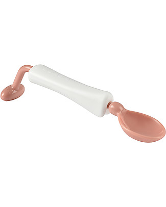 Béaba Learning 360° Spoon - Pink - from 8 Months Cutlery