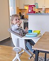 Béaba Meal Set - 4 pcs - Silicone - Blue Meal Sets