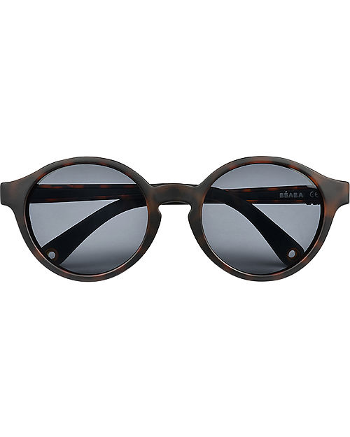 Béaba Merry Sunglasses - Tortoise -  2-4 Years with Adjustable Strap - 100% UV Filtering Sunglasses