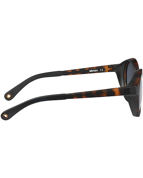 Béaba Merry Sunglasses - Tortoise -  2-4 Years with Adjustable Strap - 100% UV Filtering Sunglasses