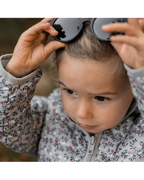 Béaba Merry Sunglasses - Tortoise -  2-4 Years with Adjustable Strap - 100% UV Filtering Sunglasses