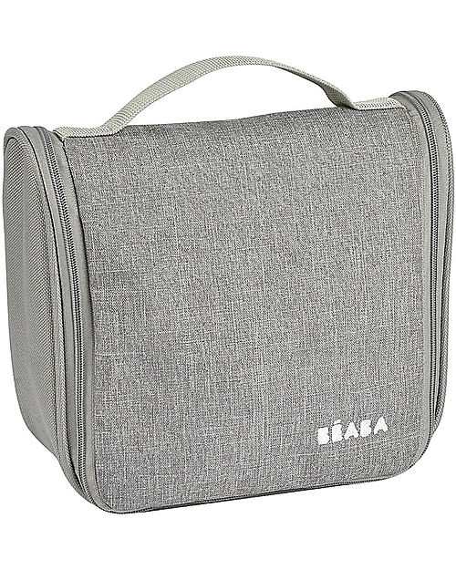 Béaba OUTLET - Filled Hanging Beauty Case - Green Blue - Everything You Need Always at Hand - Showroom Sample Kit Toilette Baby