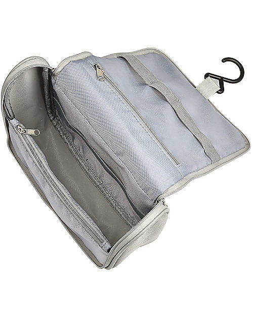 Béaba OUTLET - Filled Hanging Beauty Case - Green Blue - Everything You Need Always at Hand - Showroom Sample Kit Toilette Baby