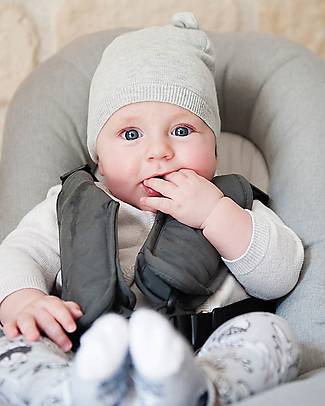 Béaba OUTLET - Up&Down Bouncer III - Heather Grey - Patented Technology - Showroom Sample Bouncers