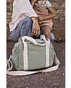 Béaba Paris Changing Bag - Frosty Green - Changing Mat and Shoulder Strap Included! Diaper Changing Bags