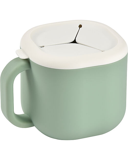 Béaba Pick & Snack Cup - Sage Green - Silicone Cups