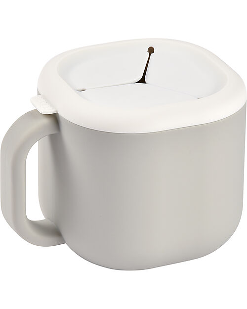 Béaba Pick & Snack Cup - Velvet Grey - Silicone Cups