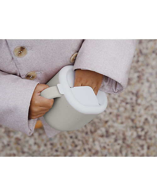 Béaba Pick & Snack Cup - Velvet Grey - Silicone Cups