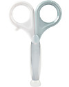 Béaba Rounded Scissors - Light Blue - Careful Hand Care of Your Baby from Birth Kit Toilette Baby
