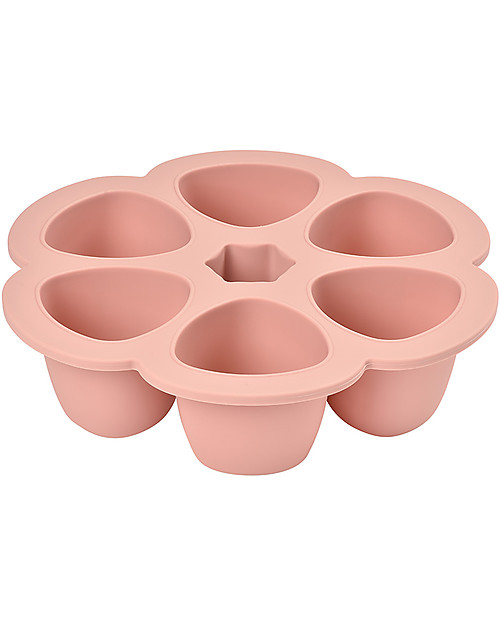 Béaba Silicone Multiportions for Food - Pink - 6x150 ml - Time Saver Food Containers