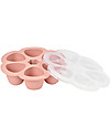 Béaba Silicone Multiportions for Food - Pink - 6x150 ml - Time Saver Food Containers