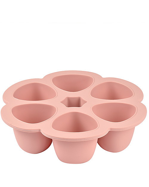 Béaba Silicone Multiportions for Food - Pink - 6x90 ml - Time Saver Thermal Containers