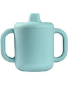 Béaba Silicone Sippy Cup - 170 ml - Blue - Let's Learn to Drink! Cups
