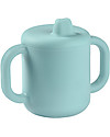 Béaba Silicone Sippy Cup - 170 ml - Blue - Let's Learn to Drink! Cups