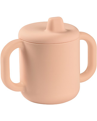 Béaba Silicone Sippy Cup - 170 ml - Pink - Let's Learn to Drink! Cups