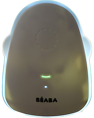 Béaba SIMPLY ZEN Audio Baby Monitor - USB + EU Adaptor Plug - Zero Wave Emissions - Simple and Reliable with Night Light Function Baby Monitor
