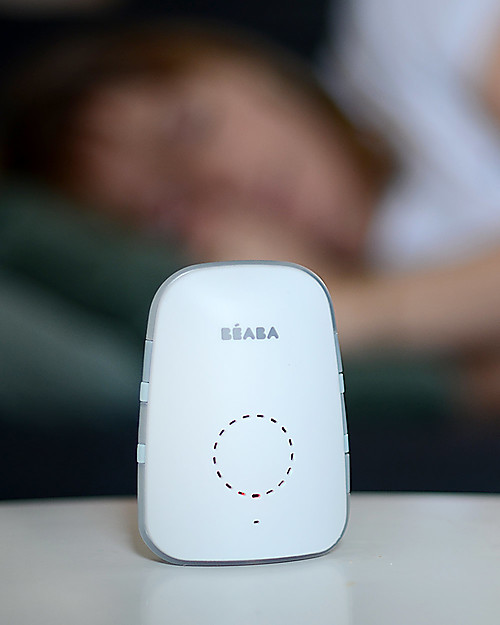 Béaba SIMPLY ZEN Audio Baby Monitor - USB + EU Adaptor Plug - Zero Wave Emissions - Simple and Reliable with Night Light Function Baby Monitor