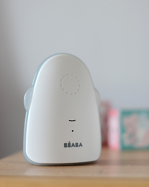Béaba SIMPLY ZEN Audio Baby Monitor - USB + EU Adaptor Plug - Zero Wave Emissions - Simple and Reliable with Night Light Function Baby Monitor