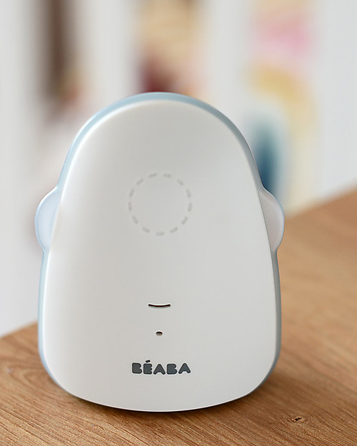 Béaba SIMPLY ZEN Audio Baby Monitor - USB + EU Adaptor Plug - Zero Wave Emissions - Simple and Reliable with Night Light Function Baby Monitor