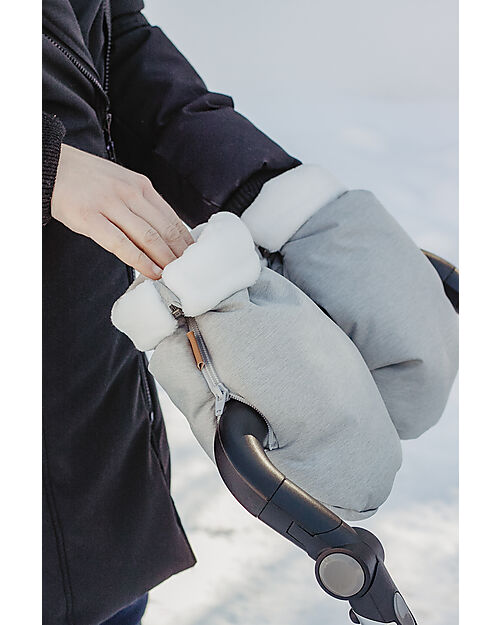Béaba Strolle Moufle - Chiné - TOG 5,5 - Waterproof and Windproof! Gloves