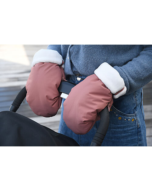 Béaba Strolle Moufle - Terracotta - TOG 5,5 - Waterproof and Windproof! Gloves