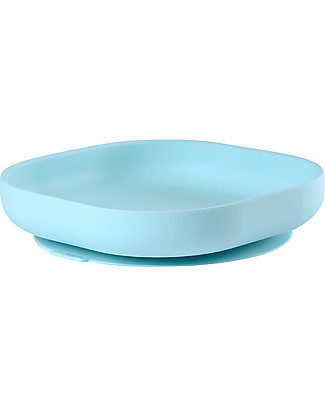 Béaba Suction Plate - Silicone - Blue Meal Sets