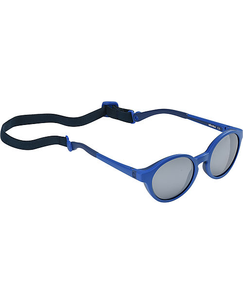Béaba Sunglasses with Adjustable Strap - 100% UV Filtering - Blue Sunglasses