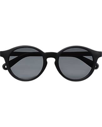 Béaba Sunrise Sunglasses - Black - 4-6 Years with Adjustable Strap - 100% UV Filtering Sunglasses