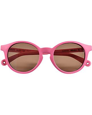 Béaba Sunrise Sunglasses - Fuchsia - 4-6 Years with Adjustable Strap - 100% UV Filtering Sunglasses