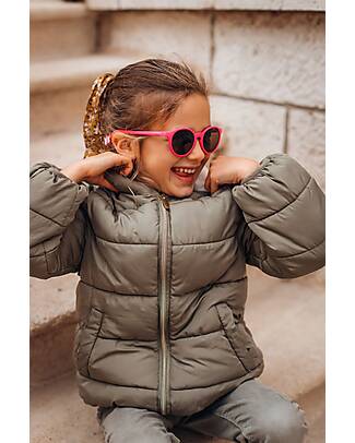 Béaba Sunrise Sunglasses - Fuchsia - 4-6 Years with Adjustable Strap - 100% UV Filtering Sunglasses