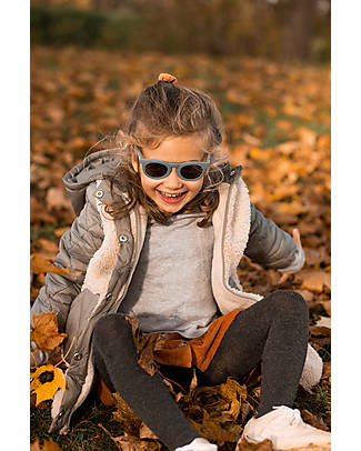 Béaba Sunshine Sunglasses - Baltic Blue - 4-6 Years with Adjustable Strap - 100% UV Filtering Sunglasses
