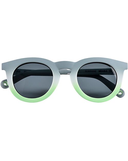 Béaba Sunshine Sunglasses - Rainbow Grey - 4-6 Years with Adjustable Strap - 100% UV Filtering Sunglasses