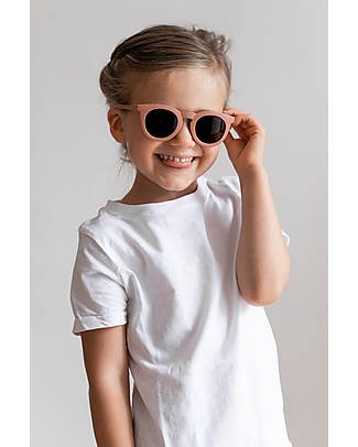 Béaba Sunshine Sunglasses - Terracotta - 4-6 Years with Adjustable Strap - 100% UV Filtering Sunglasses