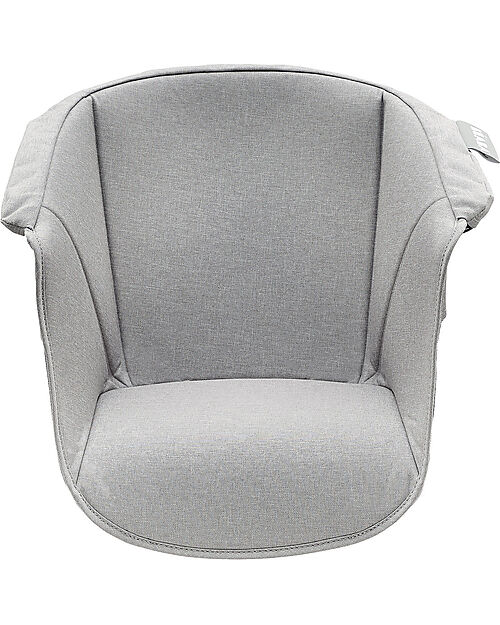Béaba Textile Junior Seating for Up&Down High Chair - Grey - Very Comfortable and Hygienic and Trendy Accessories for High Chairs