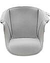 Béaba Textile Junior Seating for Up&Down High Chair - Grey - Very Comfortable and Hygienic and Trendy Accessories for High Chairs
