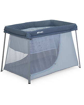 Béaba Travel Cot 3 in 1 - Mineral Grey - Carrying Bag Included! Travel Cots