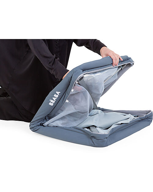 Béaba Travel Cot 3 in 1 - Mineral Grey - Carrying Bag Included! Travel Cots