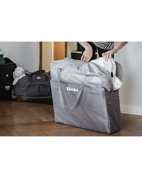 Béaba Travel Cot 3 in 1 - Mineral Grey - Carrying Bag Included! Travel Cots