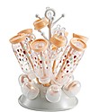 Béaba Tree Bottles Drainer - Pink - Can Stack up to 6 Bottles Baby Bottles Accessories