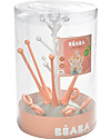 Béaba Tree Bottles Drainer - Pink - Can Stack up to 6 Bottles Baby Bottles Accessories