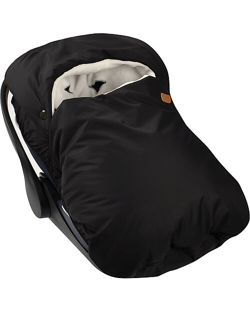 Béaba Universal Footmuff for Group 0 Car Seats - Black - TOG 6 Footmuffs