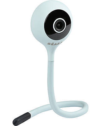 Béaba ZEN Connect Video Baby Monitor - Grey - Latest Generation Monitoring System Available on Mobile Phone Baby Monitor