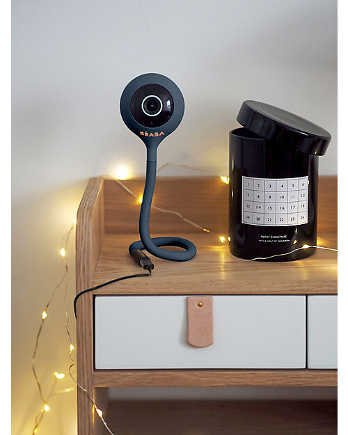 Béaba ZEN Connect Video Baby Monitor - Night Blue - Latest Generation Monitoring System Available on Mobile Phone Baby Monitor
