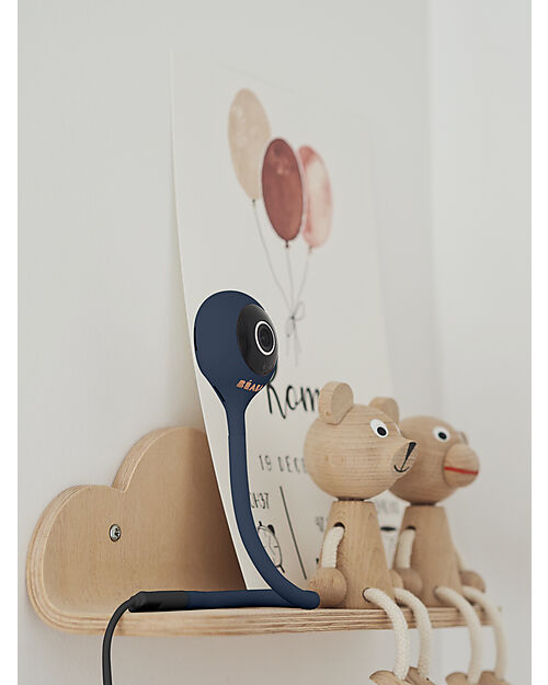 Béaba ZEN Connect Video Baby Monitor - Night Blue - Latest Generation Monitoring System Available on Mobile Phone Baby Monitor